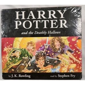 Harry Potter and the Deathly Hallows J. K. Rowling CD Audio Read By Stepthen Fry